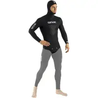 Seac Sub Black Shark Open Cell 7 Mm Speerfischjacke