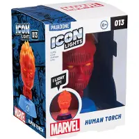 Paladone Products PP14788MU - Fantastic Four Icons Leuchte Human Torch 11 cm - Neu