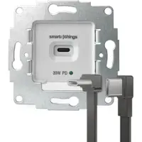 Smart things sCharge 30W Unterputz Netzteil sC30-EU C mit USB-C/C Kabel