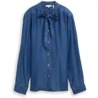 Tom Tailor Jeansbluse in Dunkelblau - 40