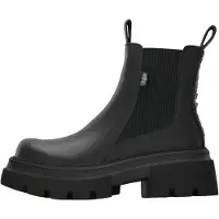 Buffalo Mave Chelsea Chelsea Boot Schwarz