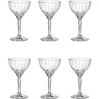 Bormioli Rocco Champagnerglas Florian 240 ml, 6 Stück, Transparent