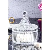 Hobby Hall Zuckerdose in Transparent - (H)12 x Ø 10,5 cm - onesize
