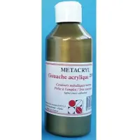 Oz GOUACHE Métacryl BRONZE 250 ml