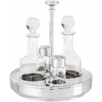 Sambonet Salz- & Pfeffermühle Elite Cruet Stand (4-teilig)