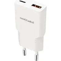 Nanocable 10.10.2022, Drinnen, AC, 12 V, 3 A, Weiß
