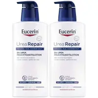Eucerin UreaRepair 5% Urea Feuchtigkeitslotion x2 2x400 ml Lotion