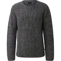s.Oliver Strickpullover Grobstrickpullover aus Melangegarn