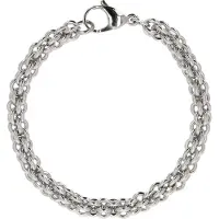 Faina Women Chain Link Bracelet in Silver | Gr.: onesize