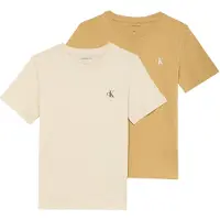 Calvin Klein Jeans T-Shirt-Set Monologo IB0IB01093 Beige Regular Fit
