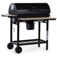 HABITAT ET JARDIN HOLZKOHLENGRILL king Schwarz