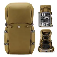 K&F Concept Backpack 40L Foto-Rucksack Quicksand Gold