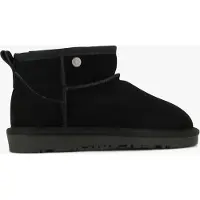 Mjúka Cardstone Warm gefüttert Stiefel, Schwarz, 31