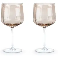 Leopold Vienna Weinglas Corvina Braun 490 ml (2er Set)