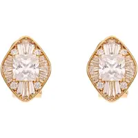 NAEMI Women Earrings in Rose Gold White | Gr.: onesize