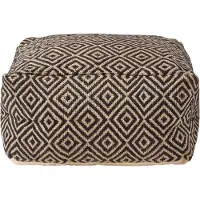 Homescapes SITZPOUF Aztec Style mit Ethno-Muster, 60/60/30 cm