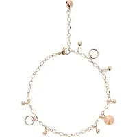 Faina Women Ankle Bracelet in Rose Gold Orange | Gr.: onesize