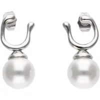 Faina Women Drop Earrings in Silver White | Gr.: onesize