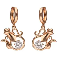 NAEMI Women Earrings in Rose Gold | Gr.: onesize