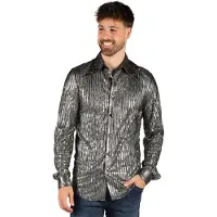 Coppens Disco Dancer Hemd silber