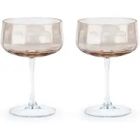 Leopold Vienna Champagnerschale Corvina Braun 365 ml (2er Set)