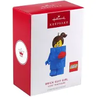 LEGO Mädchen im Kostüm aus Steinen Deko