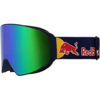 Red Bull Skibrille JAMM-07GR3 Blue Brown With Green Mirror