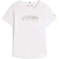 Tommy Hilfiger T-Shirt Foil KG0KG08974 D Weiß Regular Fit