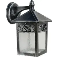 Licht-Erlebnisse Rustikale Außenleuchte Laterne IP44 Vintage Design Wandleuchte Hoflampe Balkon Haus Terrasse