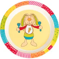 Sigikid Teller "Kinderbunt, Hase Rainbow Rabbit"