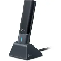 TP-LINK AXE3000 USB Adapter mit WiFi 6E, Tri-Band und High-Gain Antennen