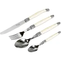 Laguiole by Hâws Besteckset 24-teilig Perlmutt Abs