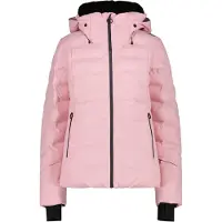 CMP wattierte Damen Skijacke mit Clima Protect und Kapuze pink 42