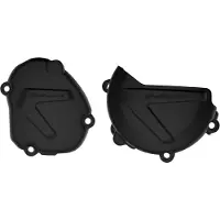 Polisport Lichtmaschinendeckel Und Kupplungsdeckelkit Für Yamaha Yz 125 '08-'23 (8464400001+8463600001) K