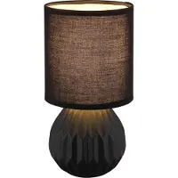 Globo Design-Tischlampe Sylas Schwarz