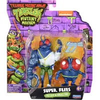 Teenage Mutant Ninja Turtles Super Flies (Fly Guy & Small Fly) Basic Figure, 4 Jahr(e), Ninja Turtles, Mehrfarbig, Kunststoff, 2 Stück(e)