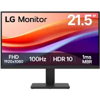 LG 22U401A-B, 54,6 cm (21.5"), 1920 x 1080 Pixel, Full HD, LED, 5 ms, Schwarz