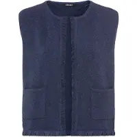 Olsen Strickjacke in Indigo Denim | Gr.: 48