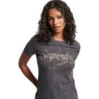 Superdry Vintage Merch Store Skinny Kurzarm-t-shirt