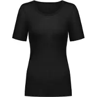 Mey T-Shirt Serie Wool Love Schwarz | Größe 42/44