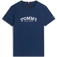 Tommy Hilfiger T-Shirt Monotype Print KB0KB10051 D Dunkelblau Regular Fit