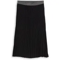 Tom Tailor Plisseerock in Schwarz - 38