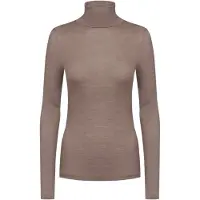 Mey Langarm-Shirt Serie Wool Love Deep Taupe | Größe 34/36