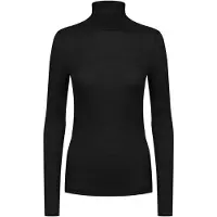 Mey Langarm-Shirt Serie Wool Love Schwarz | Größe 38/40