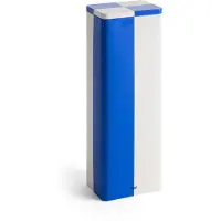 HAY - Tin Container Schlank H29,5 cm - Blau & Offwhite