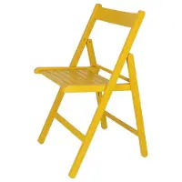 Wellhome Bas-stuhl In Buchenholz-finish 43x47x79 Cm