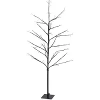Wellhome Weihnachtsbaum Mit 240 Warmweißen Led-lichtern 120 Cm