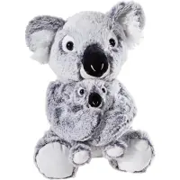 Heunec 247673 MISANIMO Koala Bär mit Kind 27 cm, mehrfarbig