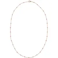 NAEMI Women Necklace in ROSE GOLD RED | Gr.: onesize