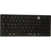 Kensington Multi-Device Dual Wireless Compact Keyboard - Tastatur - kabellos - 2.4 GHz, Bluetooth 3.0, Bluetooth 5.0 - Deutsch - Schwarz